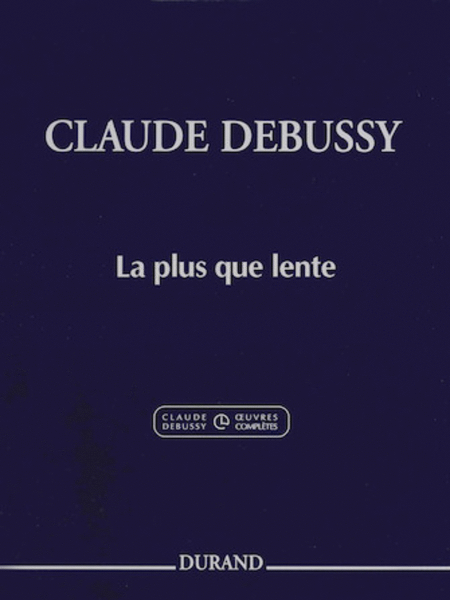 La plus que lente La plus que lente Piano Solo scores gallery preview page 1