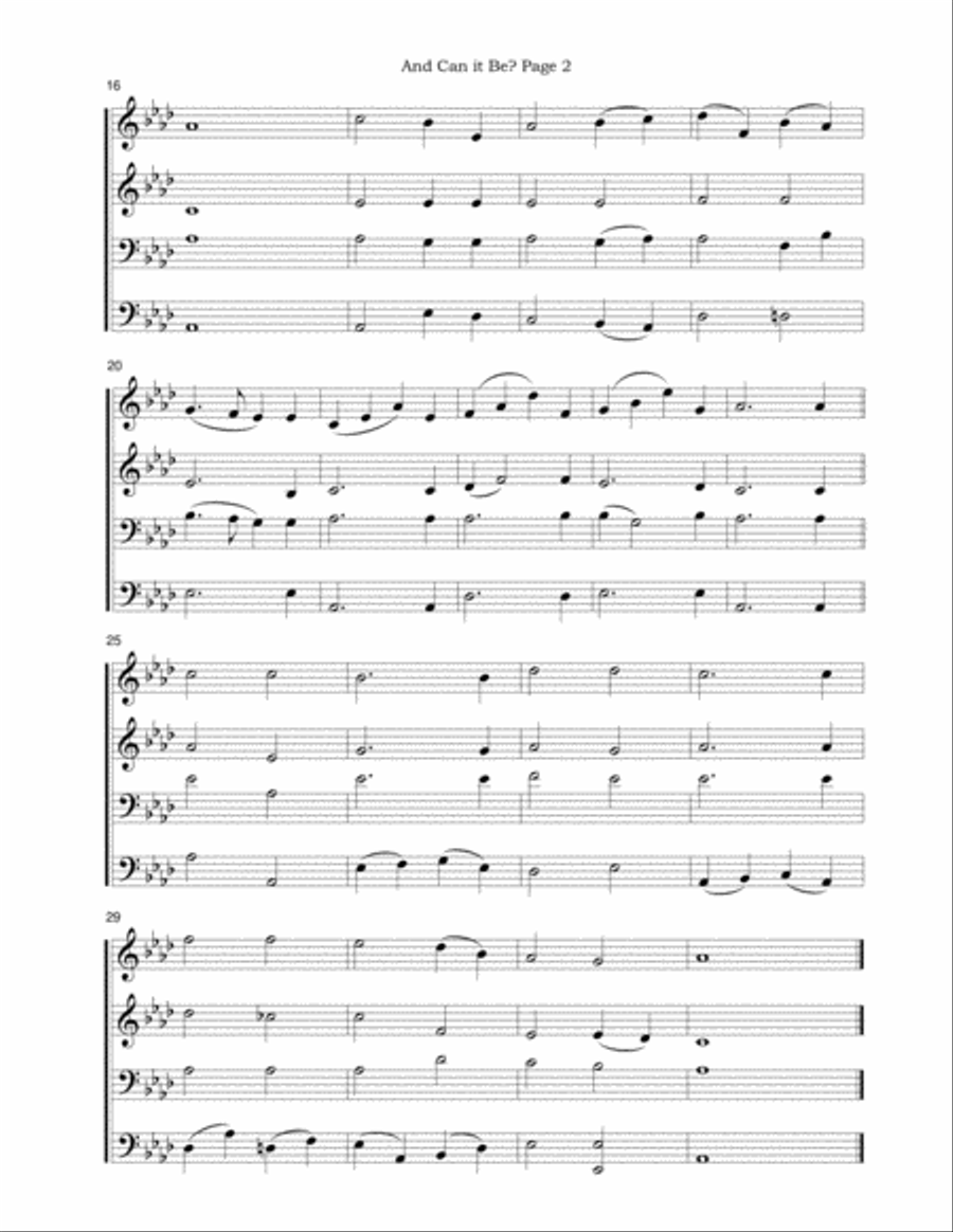 Your Favorite Easter Hymns for Wind Instruments Small Ensemble scores gallery preview page 6