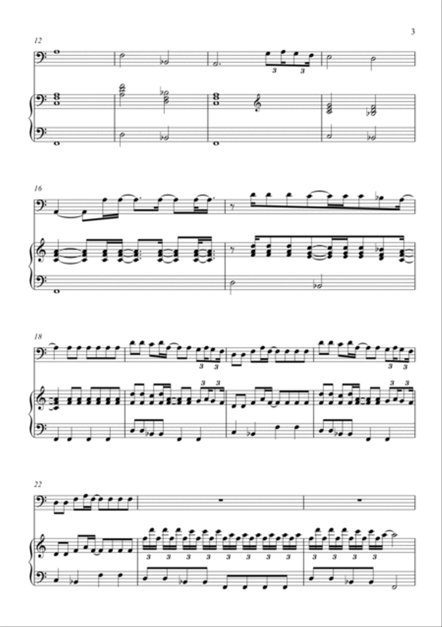 Ophelia Small Ensemble scores gallery preview page 3