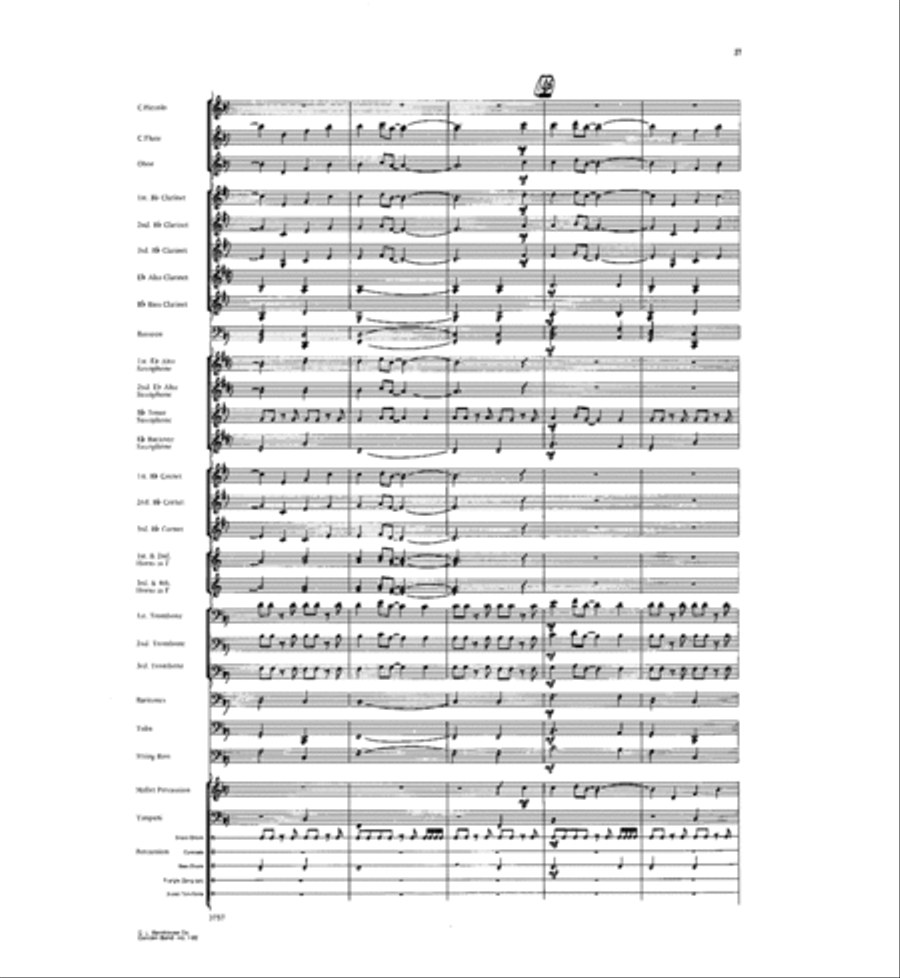 Declaration, Ballade & Finale Concert Band scores gallery preview page 26