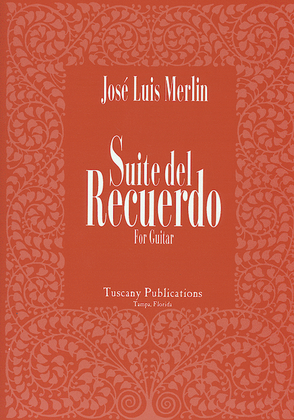 Book cover for Suite Del Recuerdo - Guitar