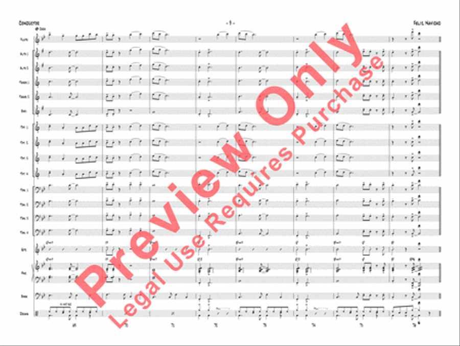 Feliz Navidad Jazz Ensemble scores gallery preview page 10