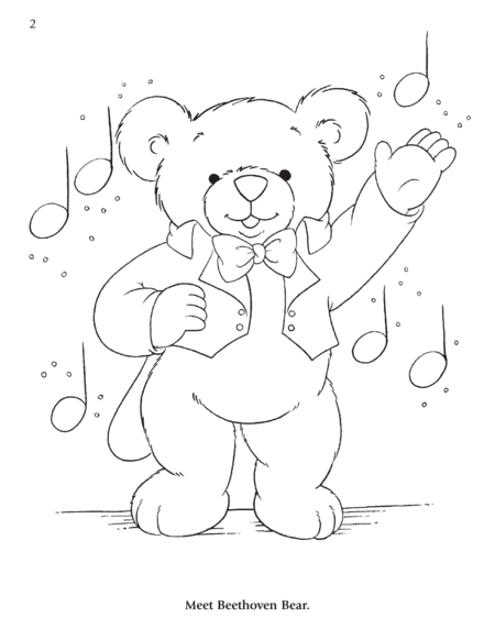 Music for Little Mozarts Coloring Book, Book 1