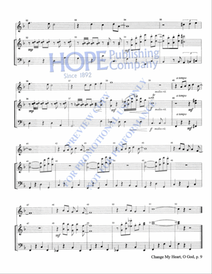 Praise Him with Instruments Orchestra scores gallery preview page 12