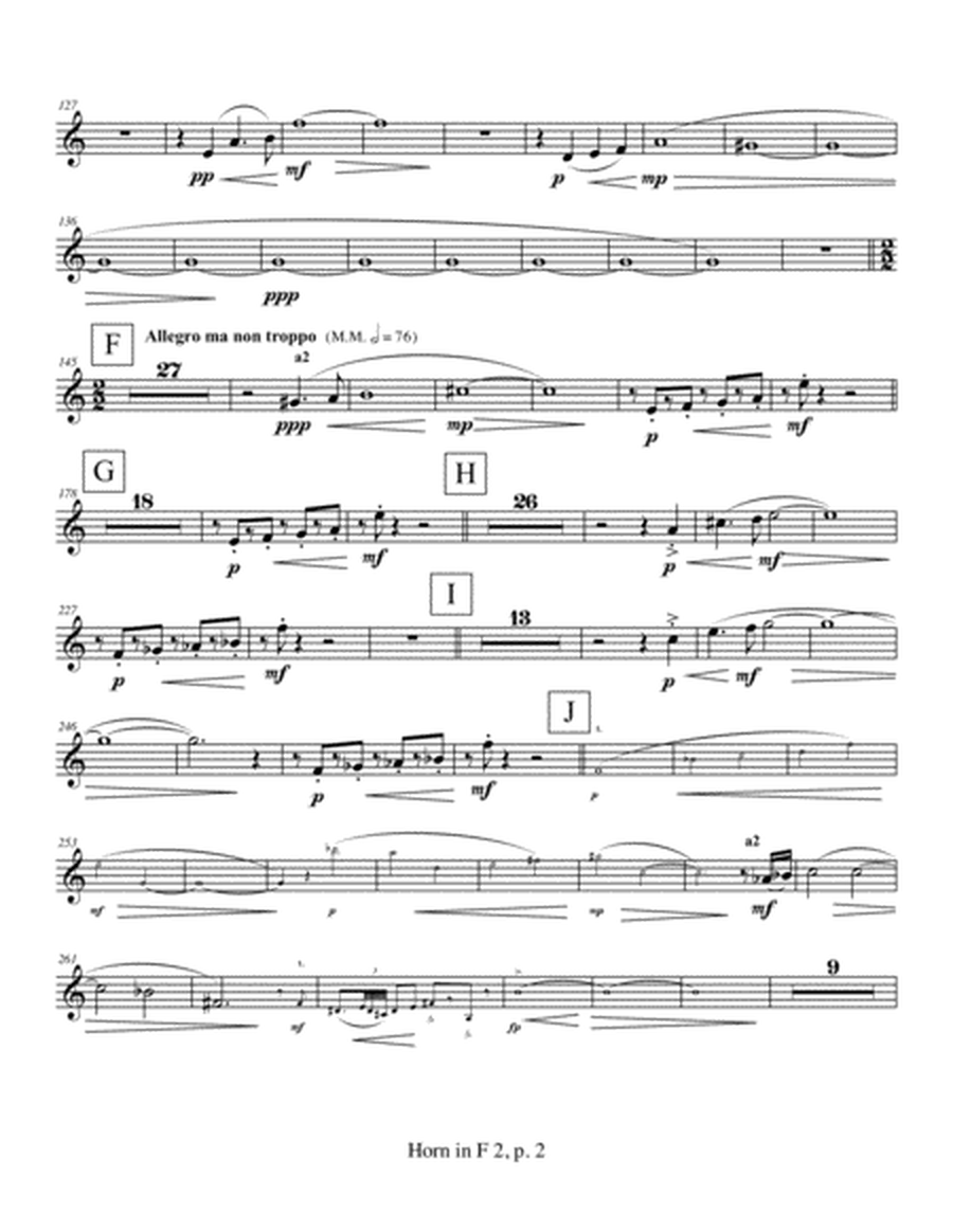 Violin Concerto (2009) Horn in F part 2