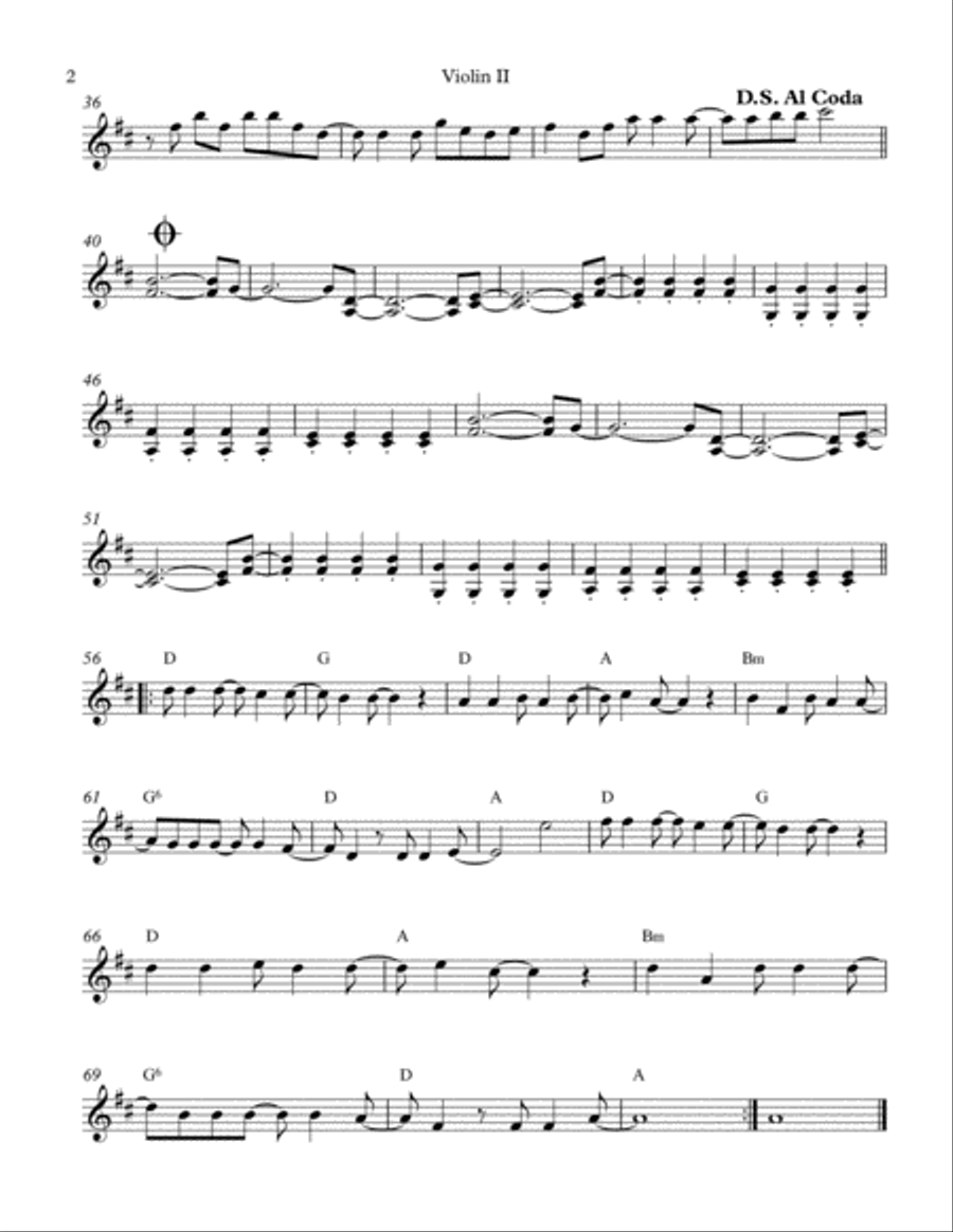 Friday I'm In Love String Quartet scores gallery preview page 4
