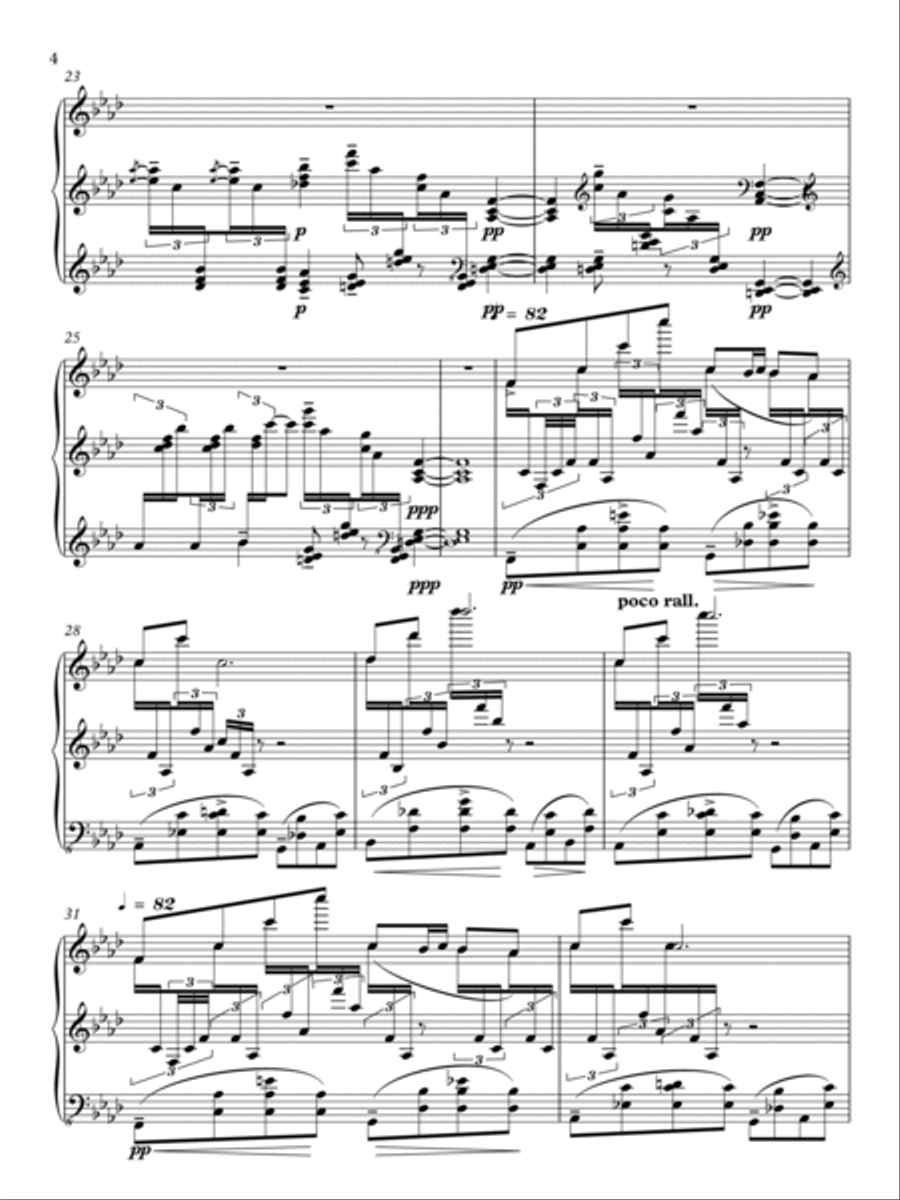 Fer fer fer ja ben fustani Piano Solo scores gallery preview page 4