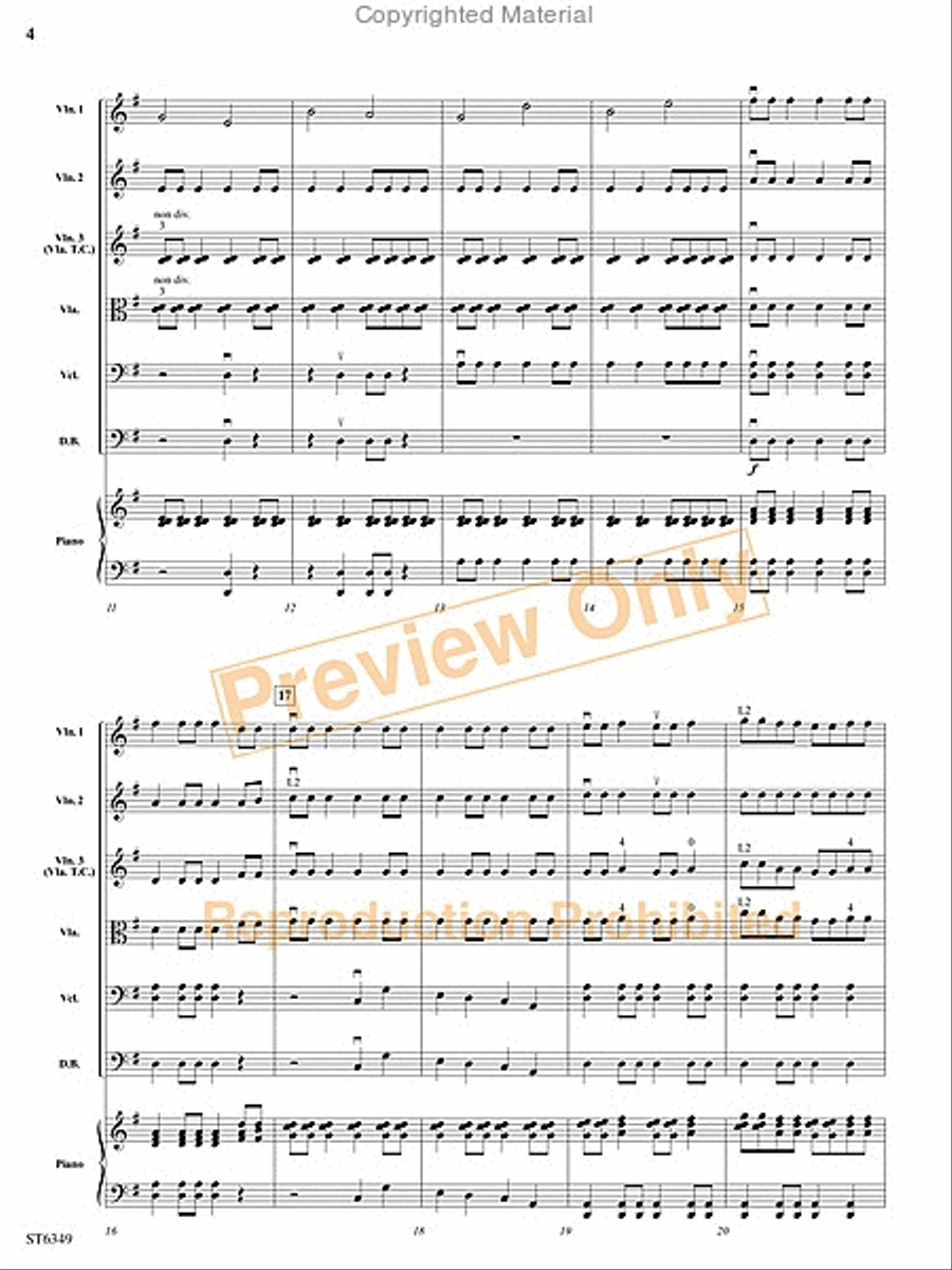 Velocity String Orchestra scores gallery preview page 5