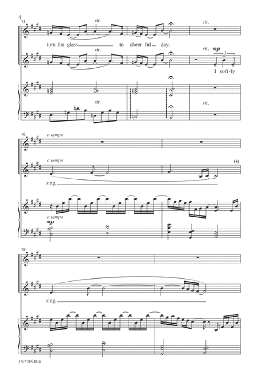 And I Can Sing SSAA scores gallery preview page 4