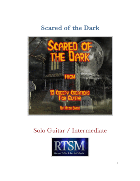 Scared of the Dark from 13 Creepy Creations for Guitar image number null