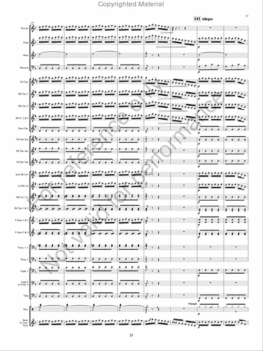 The Pirates of Penzance The Pirates of Penzance Concert Band scores gallery preview page 24
