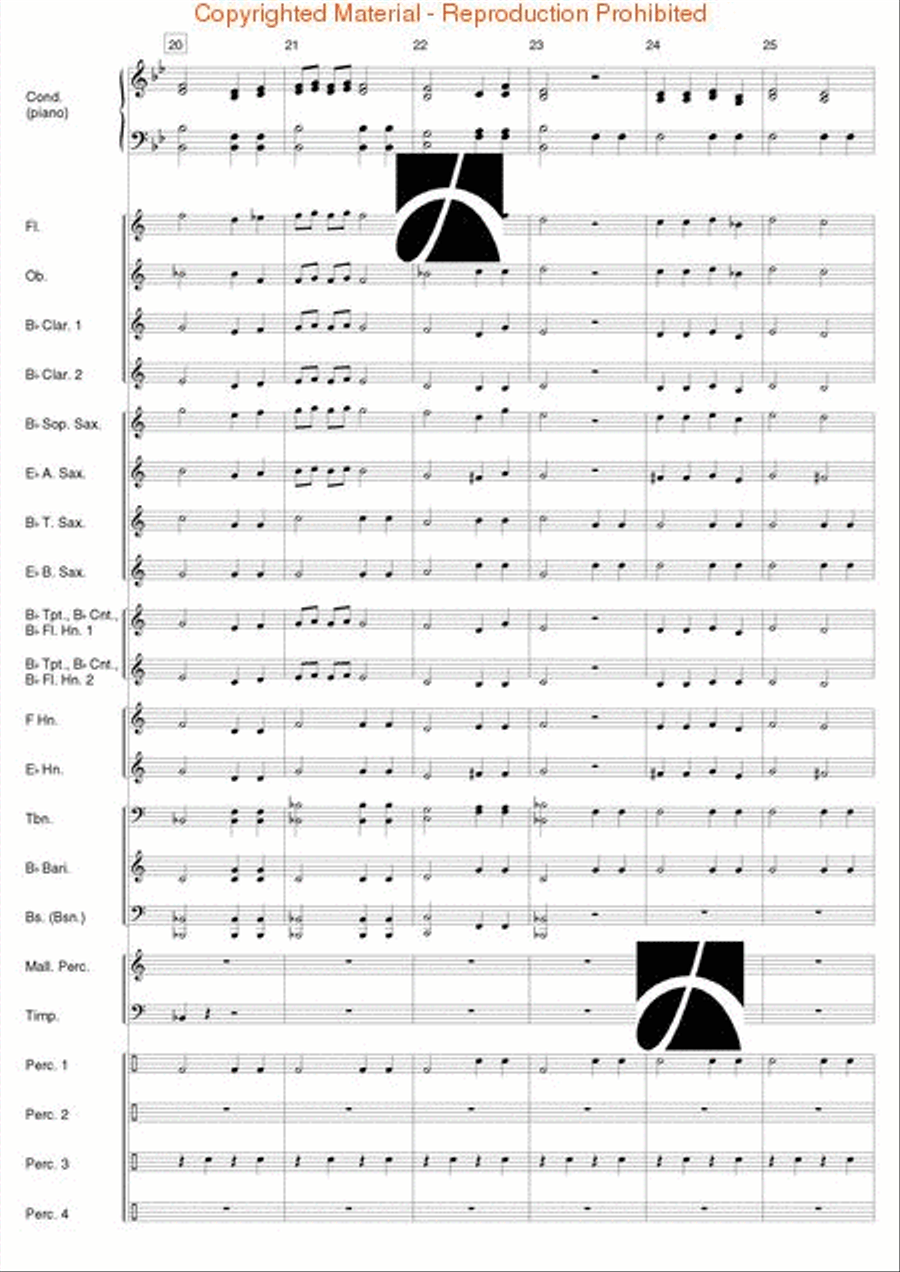 Band Time Christmas Concert Band scores gallery preview page 40