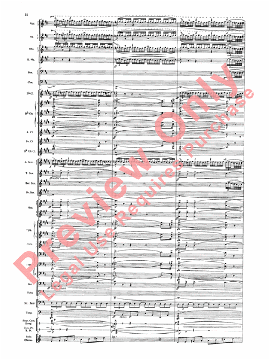 Russian Christmas Music Russian Christmas Music Concert Band scores gallery preview page 31