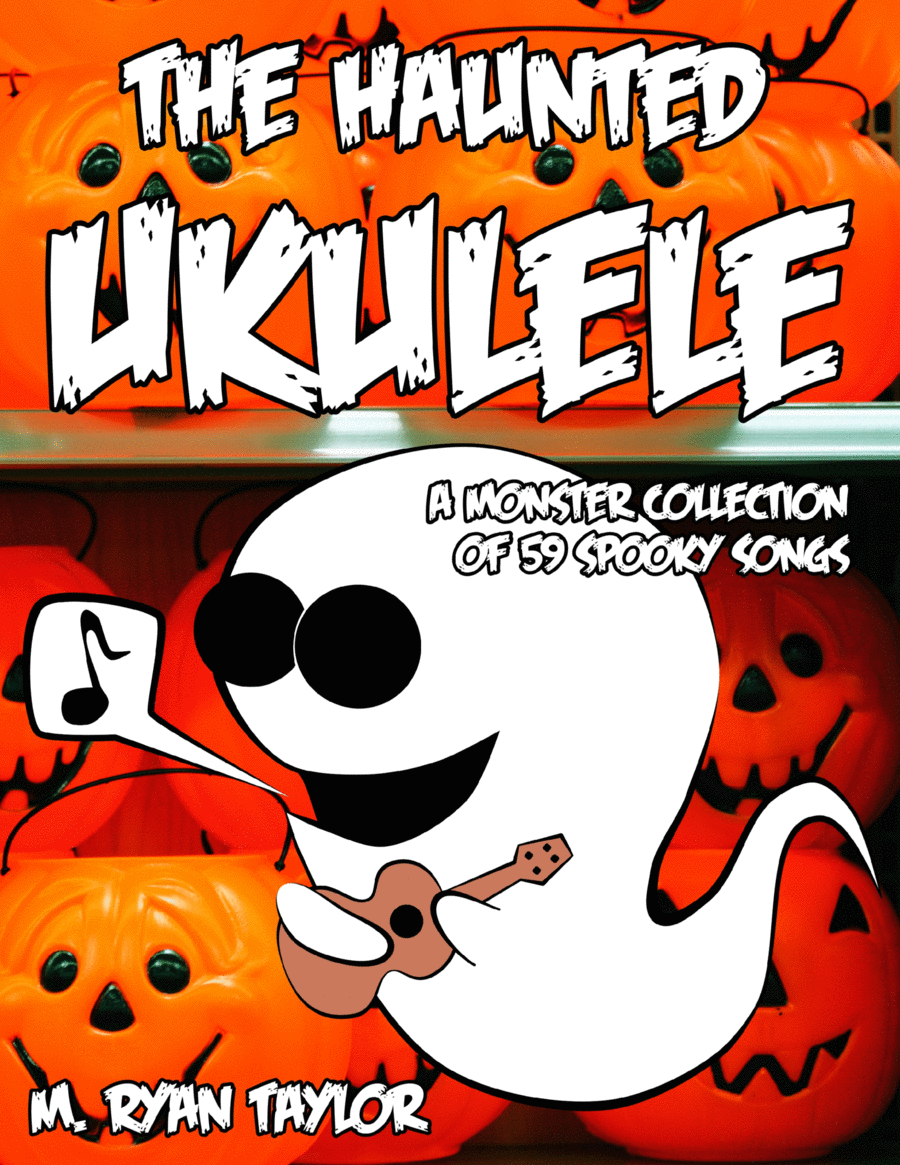 The Haunted Ukulele: A Monster Collection of 59 Spooky Songs Voice scores gallery preview page 1