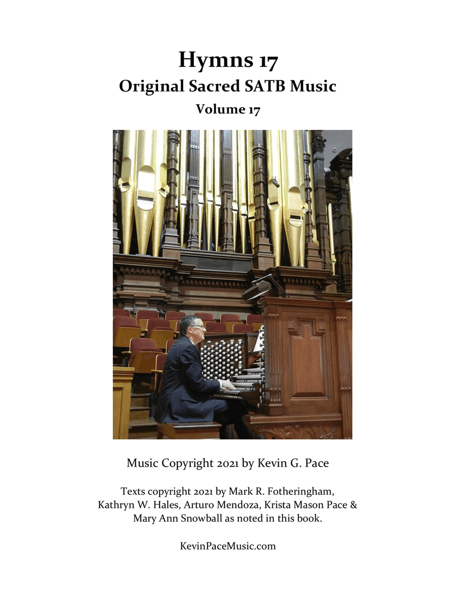 Hymns 17: Original Sacred SATB Music, volume 17 4-Part scores gallery preview page 2