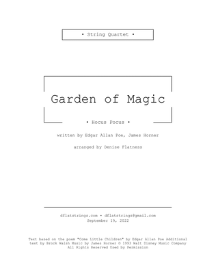 Book cover for Garden Of Magic
