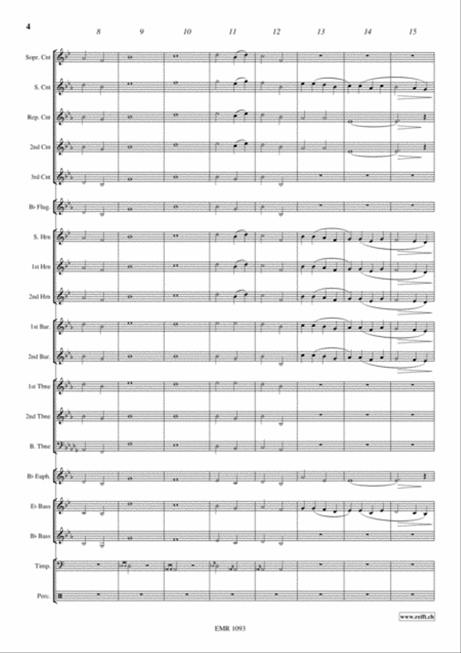 The Great Gate Of Kiev Brass Band scores gallery preview page 5