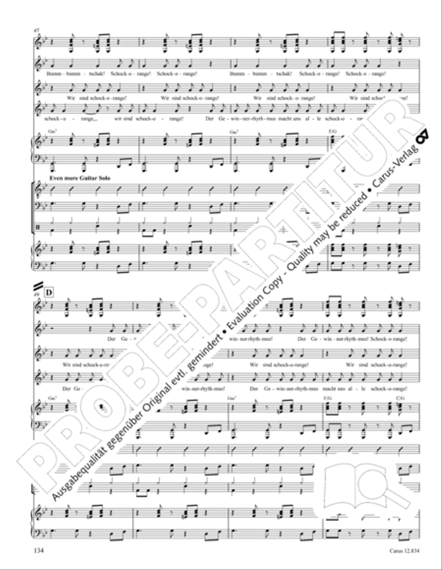Schockorange Choir scores gallery preview page 135