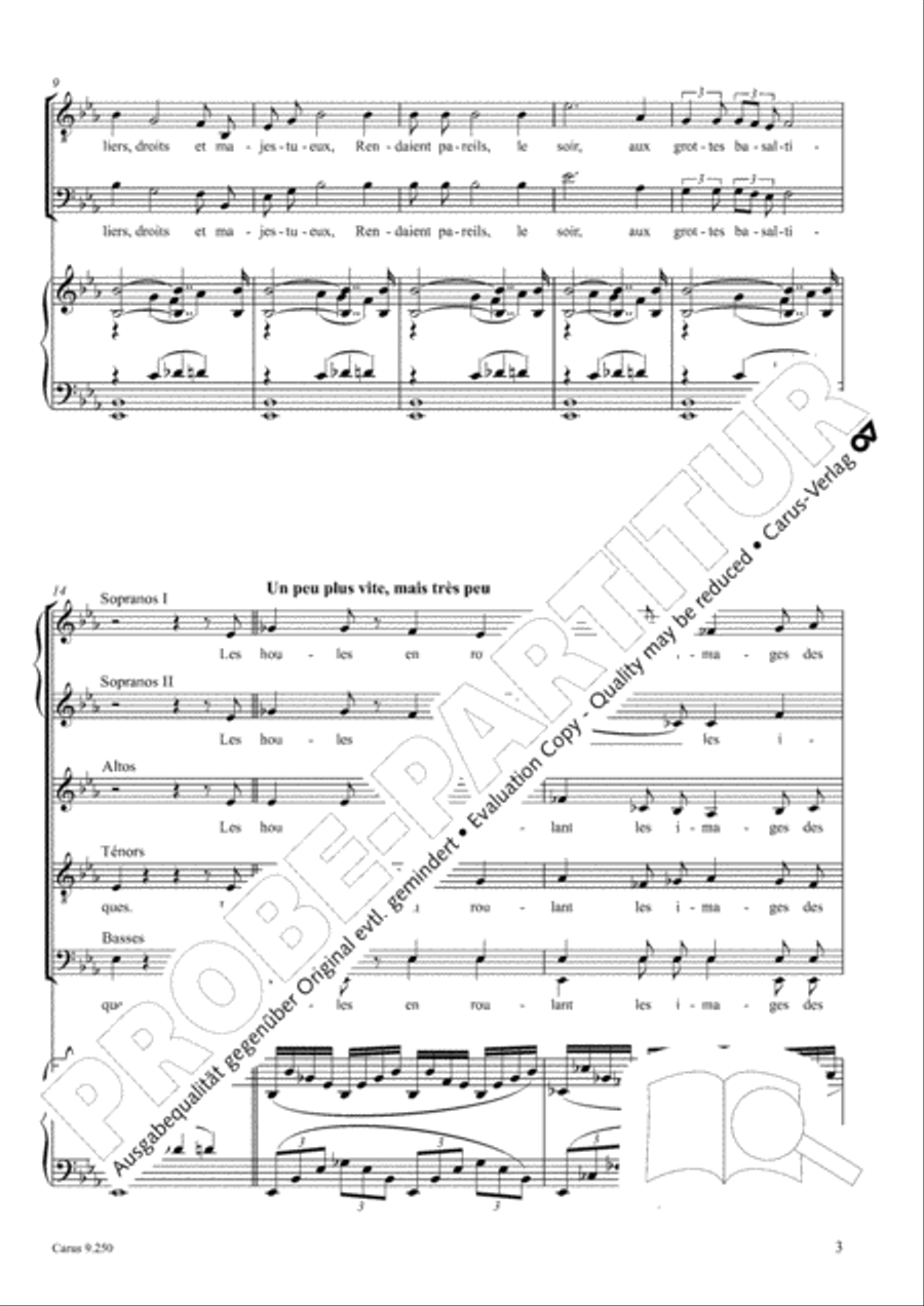 La vie anterieure SSATB scores gallery preview page 4