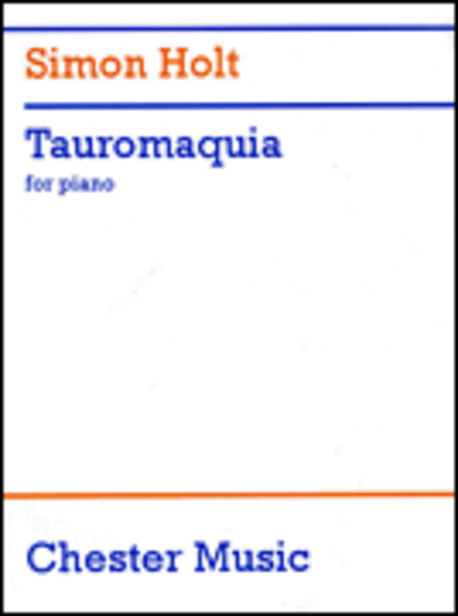 Simon Holt: Tauromaquia Piano Solo Piano Solo scores gallery preview page 1