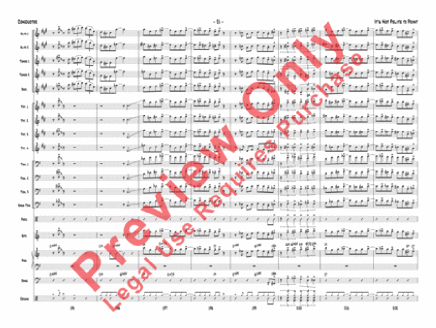 It's Not Polite to Point Jazz Ensemble scores gallery preview page 28