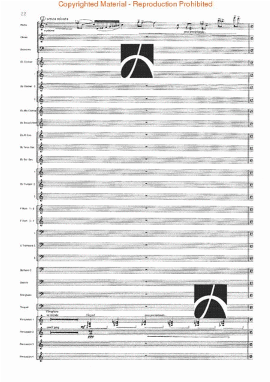 Spartacus Spartacus Concert Band scores gallery preview page 23