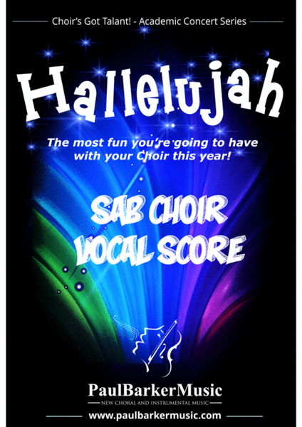 Hallelujah! (SAB Choir Score) image number null