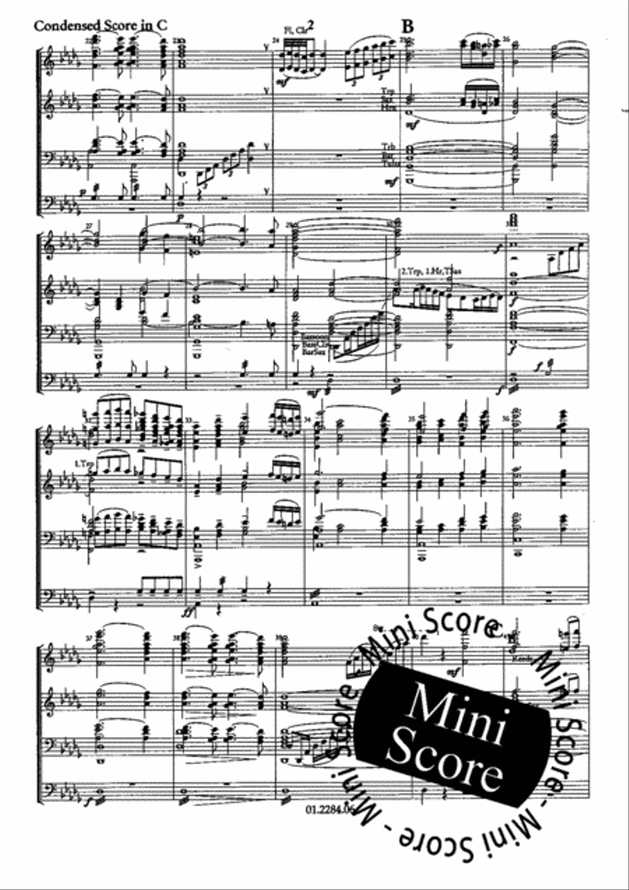 Notre Dame Concert Band scores gallery preview page 16