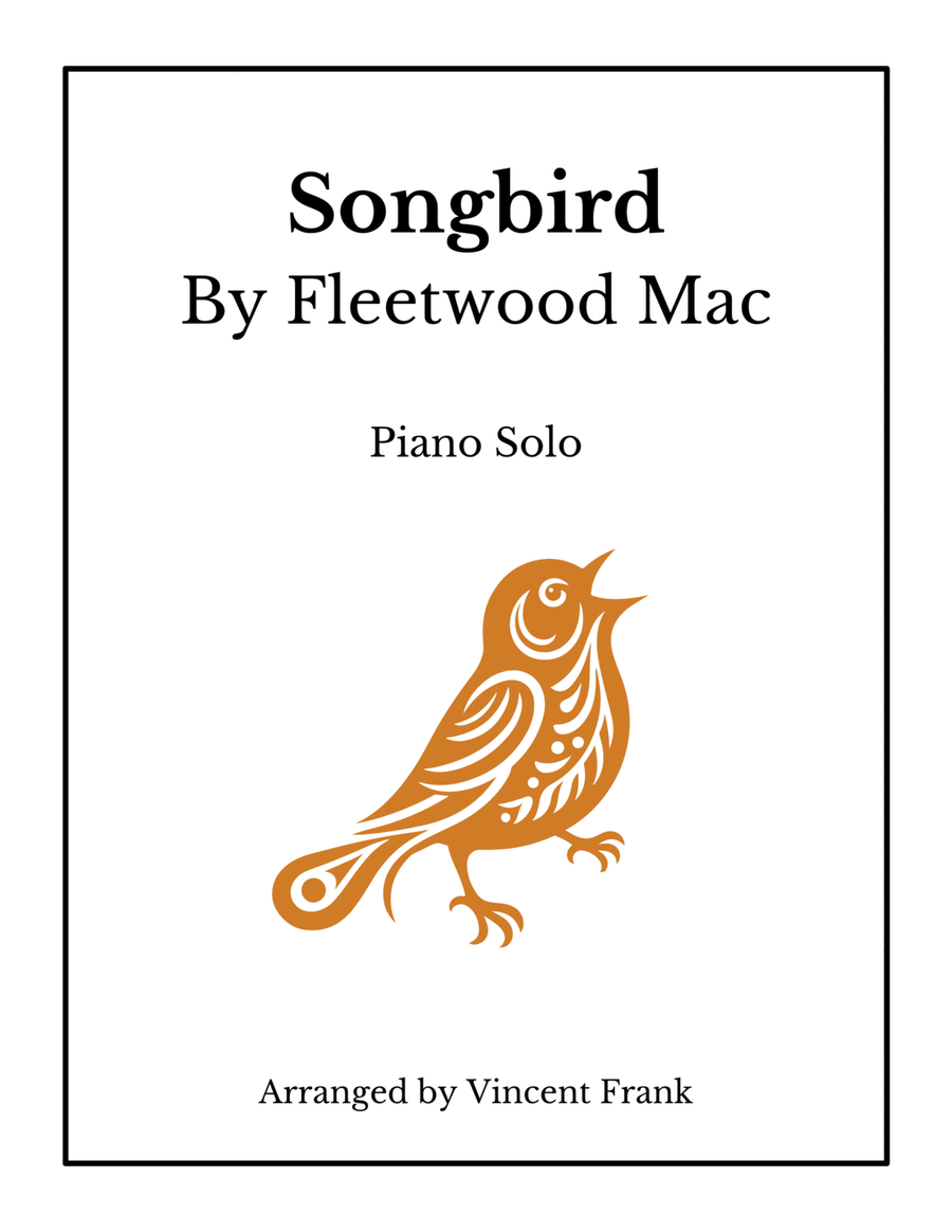 Songbird Piano Solo scores gallery preview page 1