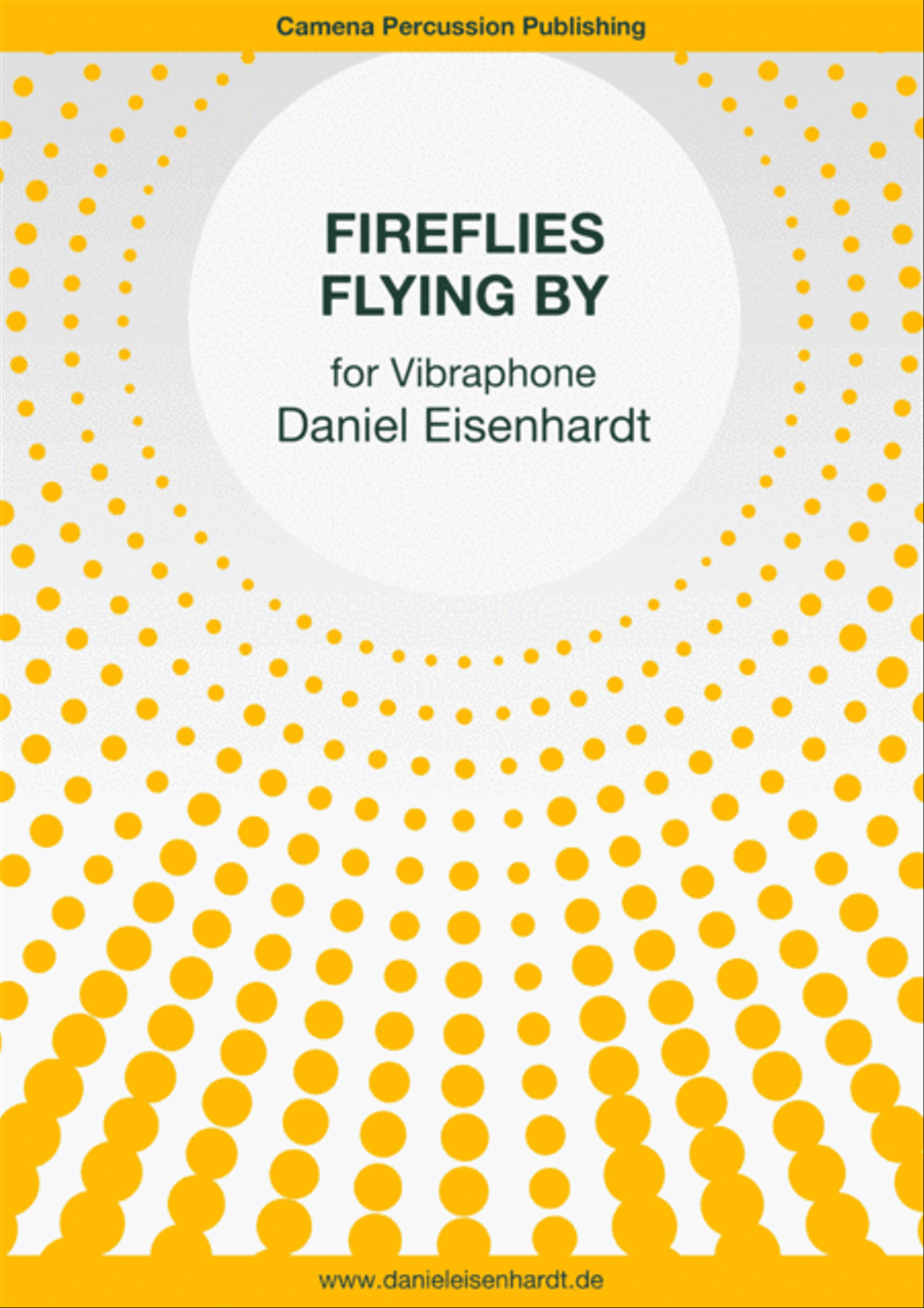 Fireflies flying by (Vibes with opt. Cajon/Drums accompaniment, 4 minutes) Percussion Ensemble scores gallery preview page 1