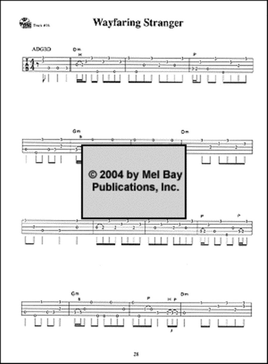 Favorite Gospel Tunes for Banjo 5-String Banjo scores gallery preview page 3