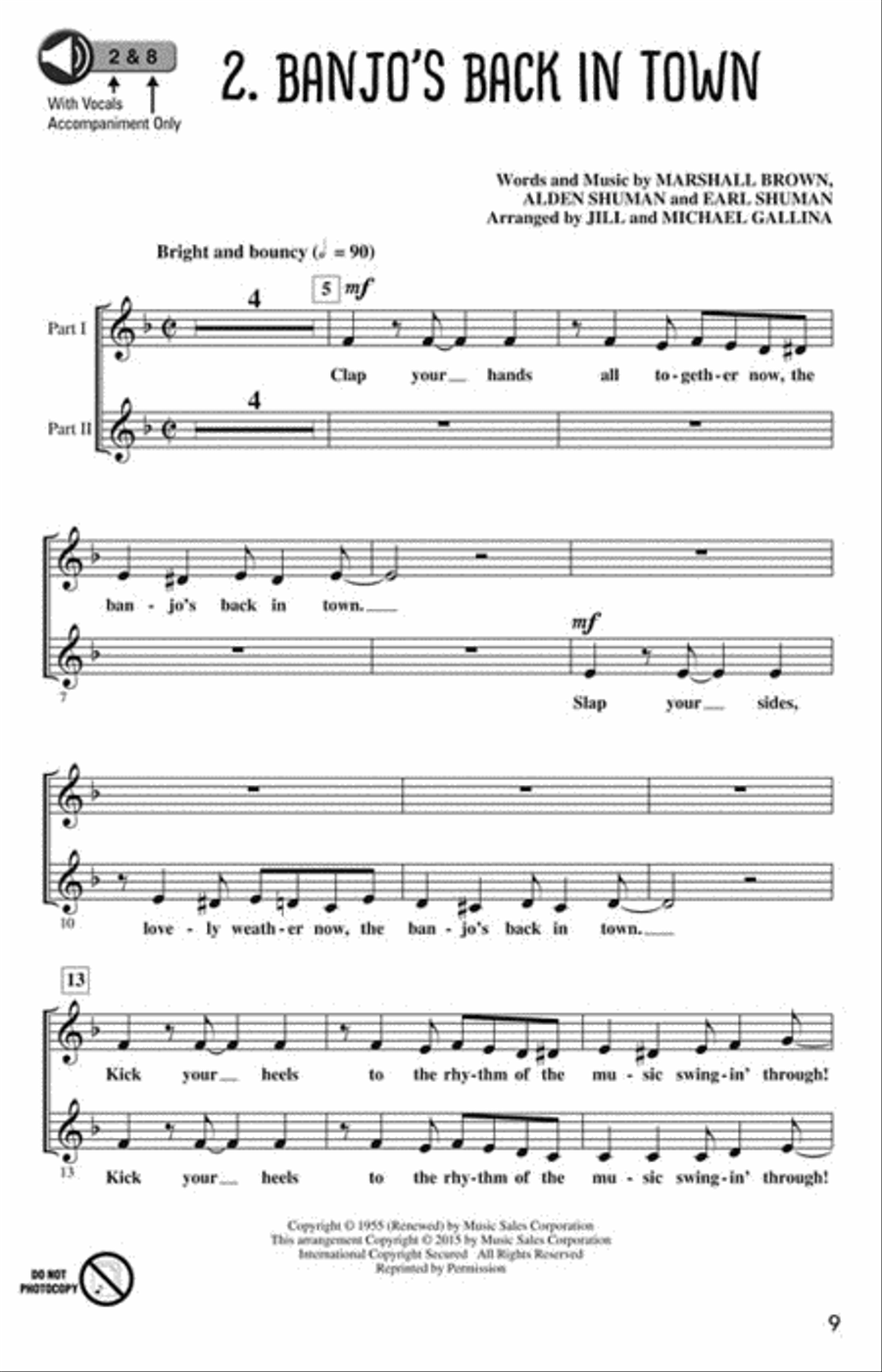 Off Their Rockers Choir scores gallery preview page 6