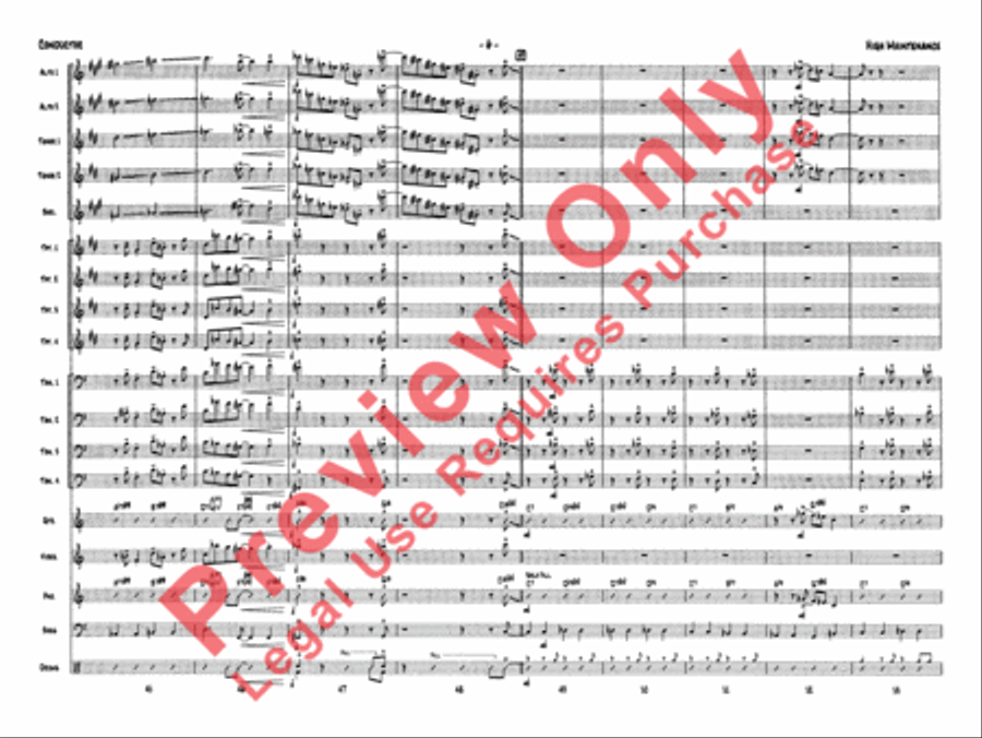 High Maintenance High Maintenance Jazz Ensemble scores gallery preview page 9