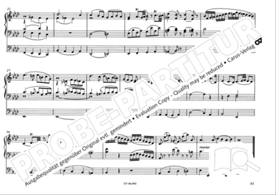 Free Organ Music from the Romantic Period, Vol. II (Freie Orgelmusik der Romantik, Band II) Organ scores gallery preview page 62