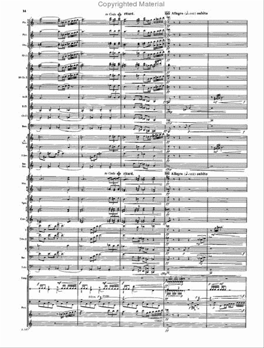 Day of the Shofar Concert Band scores gallery preview page 14