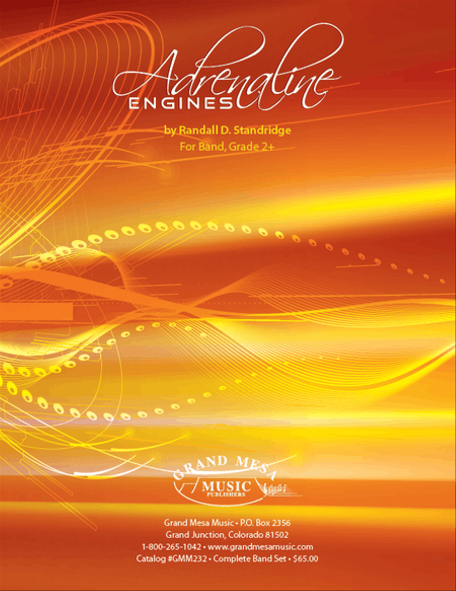 Adrenaline Engines Concert Band scores gallery preview page 1