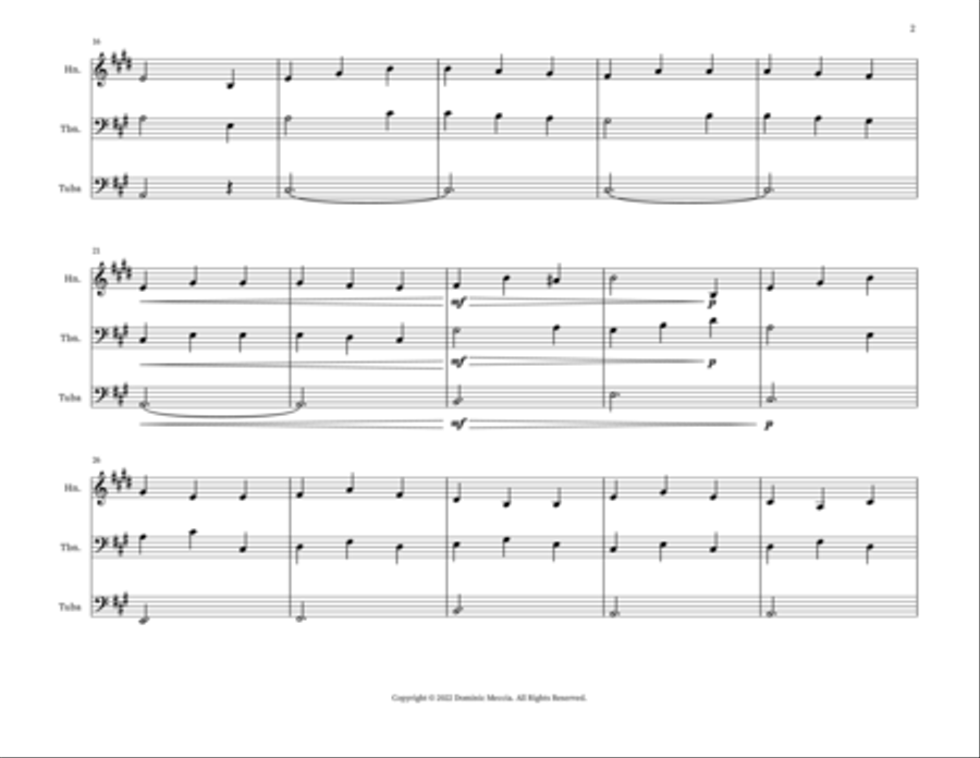 Llwyn On (The Ash Grove) Llwyn On (The Ash Grove) Small Ensemble scores gallery preview page 2
