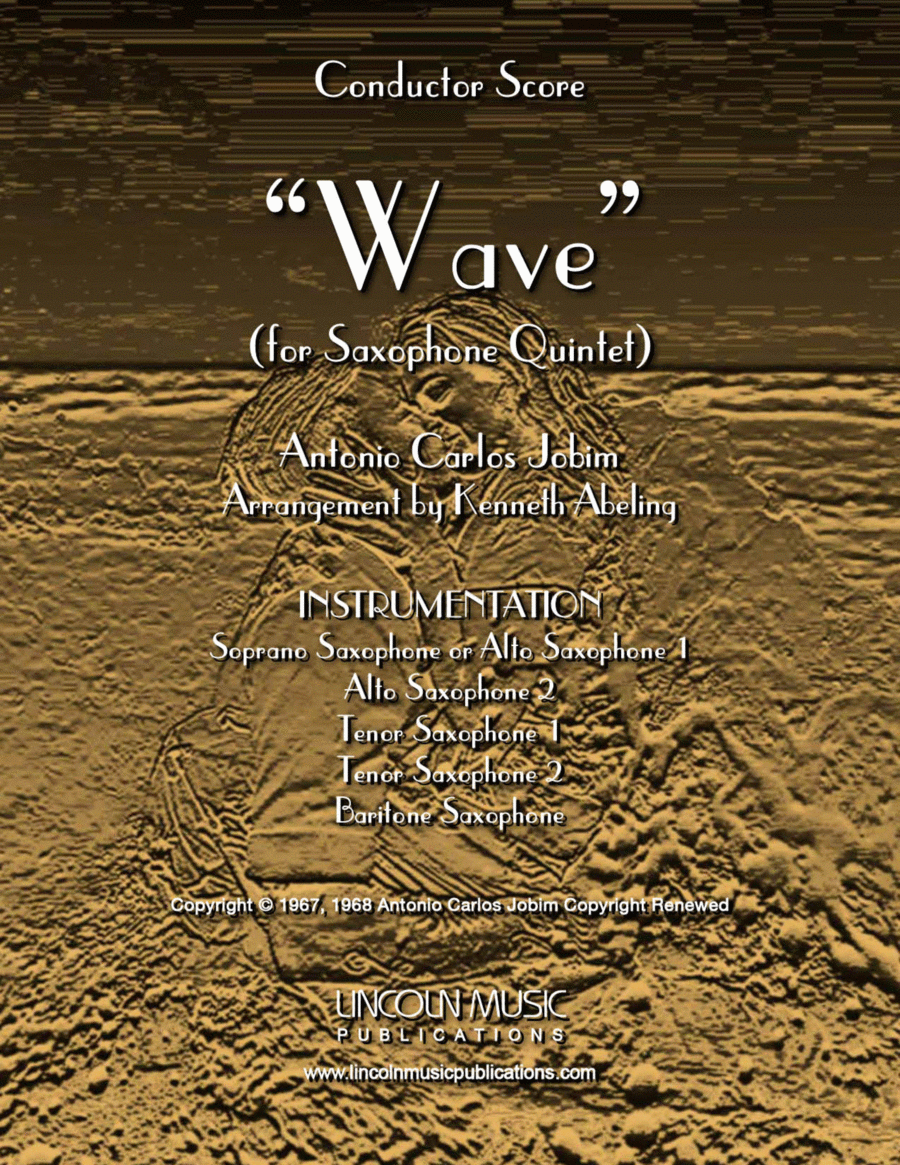 Wave Saxophone Quintet scores gallery preview page 1