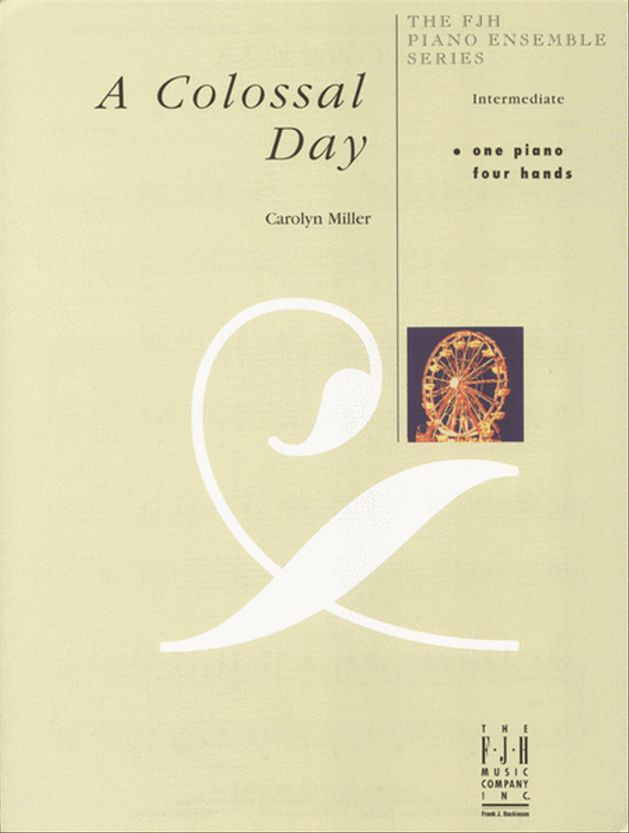 A Colossal Day Piano Solo scores gallery preview page 2