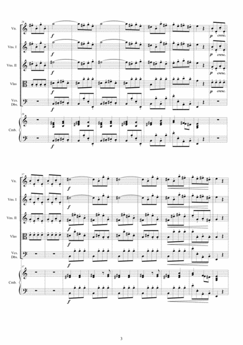 Vivaldi - Violin Concerto No.5 in E minor RV 358 Op.9 for Violin, Strings and Cembalo image number null