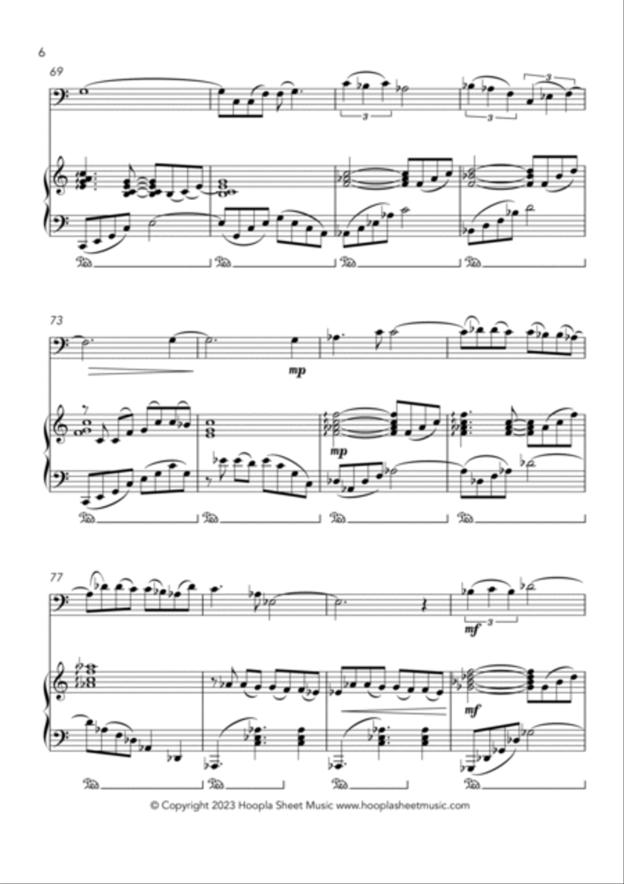 High Flight Piano scores gallery preview page 6