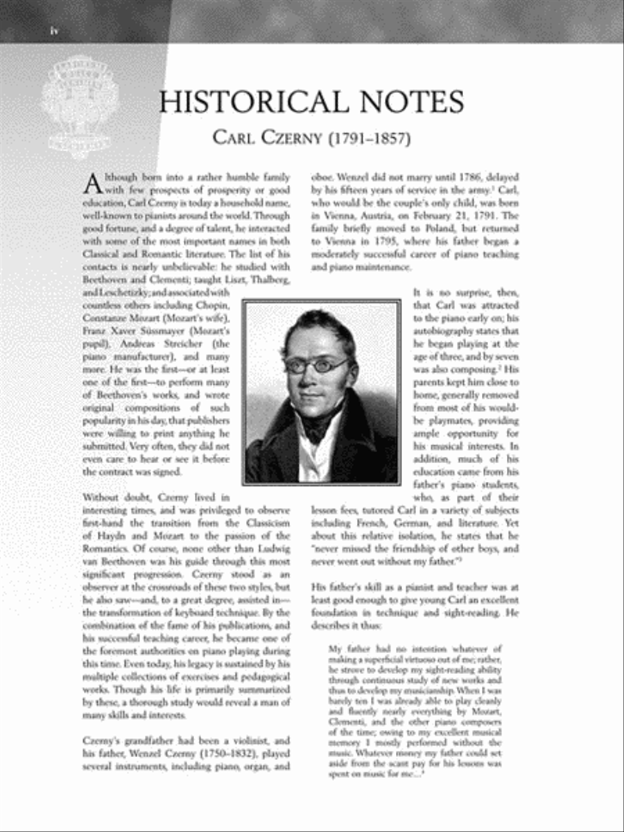 Carl Czerny – Practical Method for Beginners, Op. 599 Piano Method scores gallery preview page 3