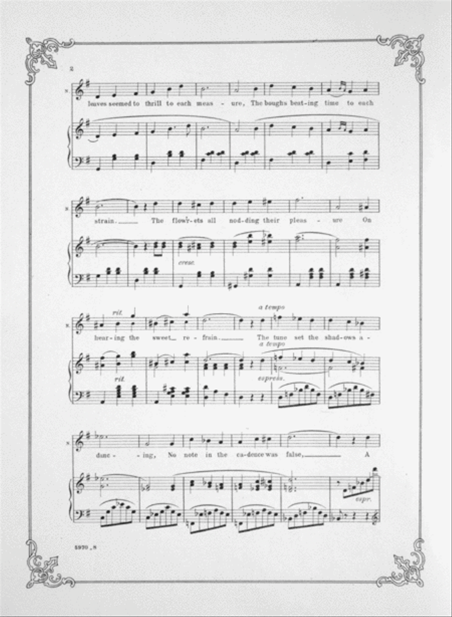 No. 7. Waltz Duet. Love's Roundelay Voice scores gallery preview page 3