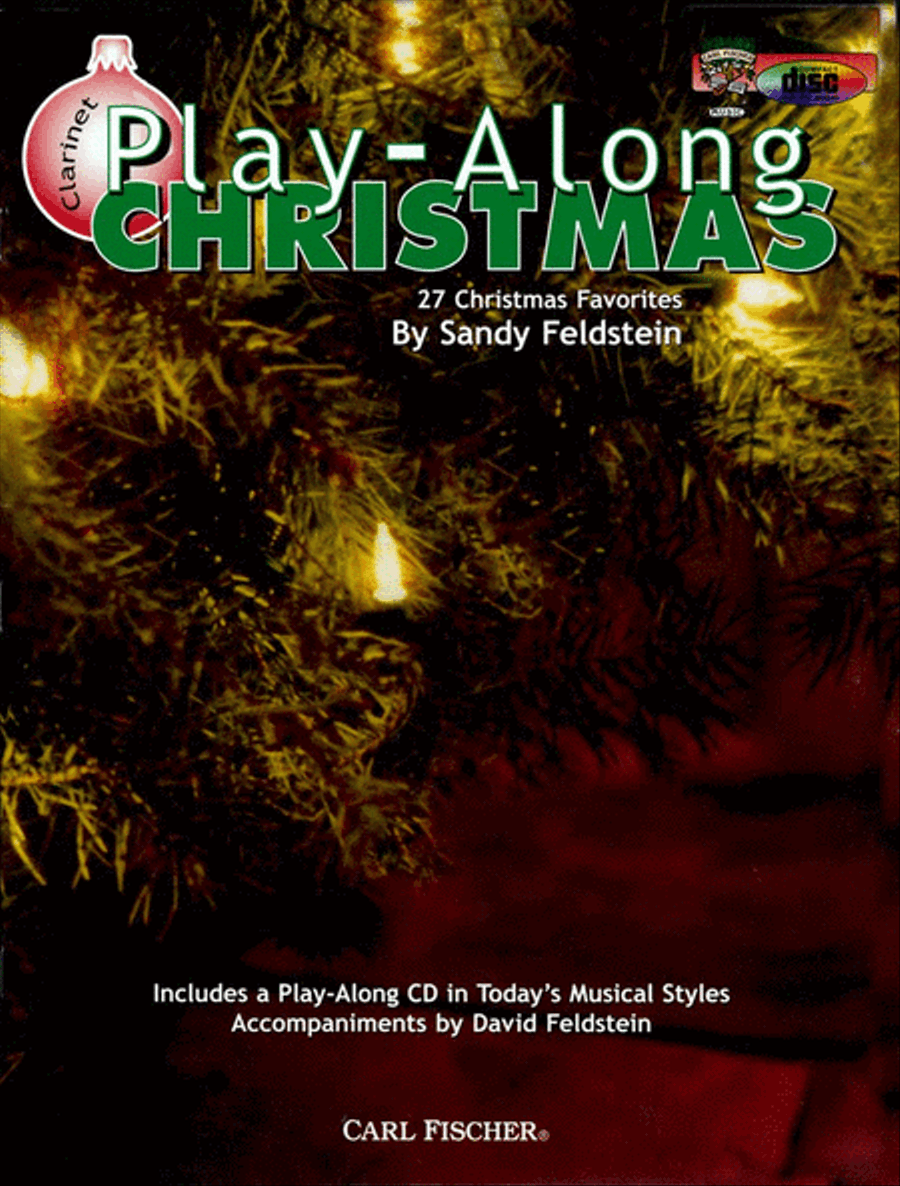 Play-Along Christmas B-Flat Clarinet scores gallery preview page 1