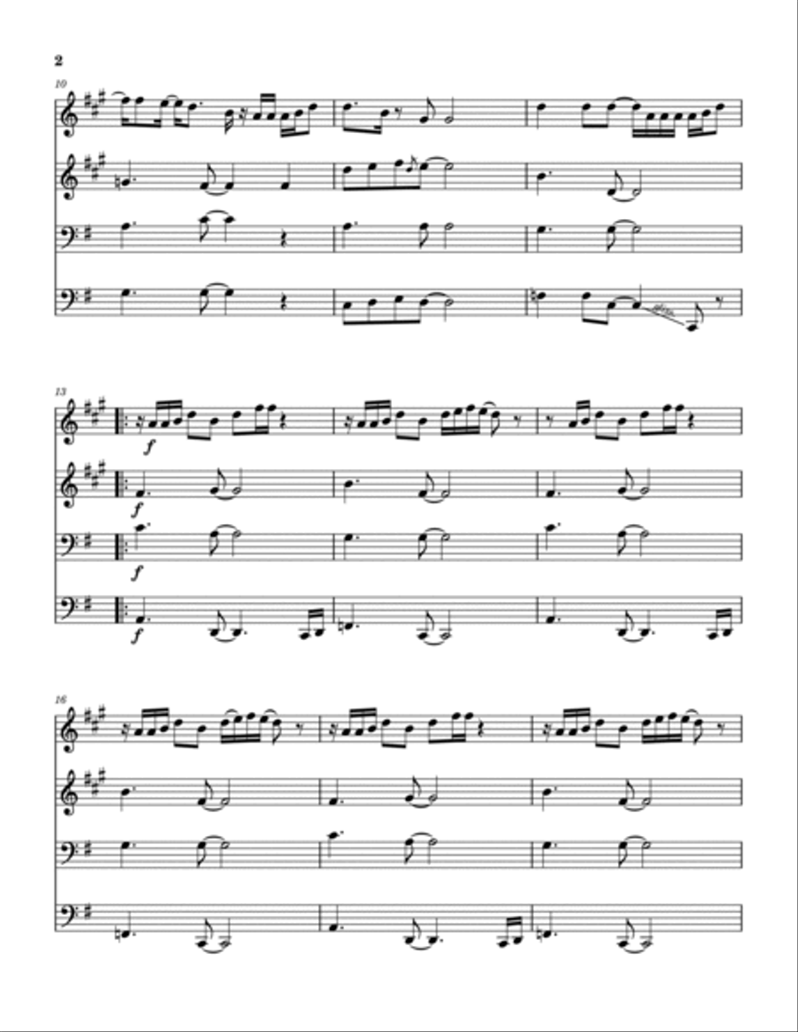 Testify Testify Brass Quartet scores gallery preview page 3