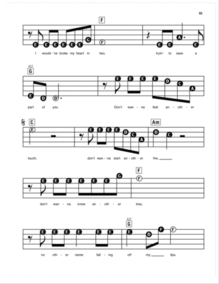 I'll Never Love Again (from A Star Is Born) Electronic Keyboard scores gallery preview page 2
