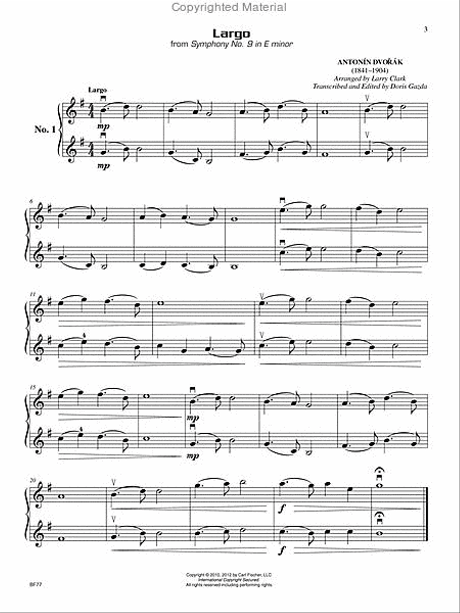 Compatible Duets for Strings String Orchestra scores gallery preview page 2