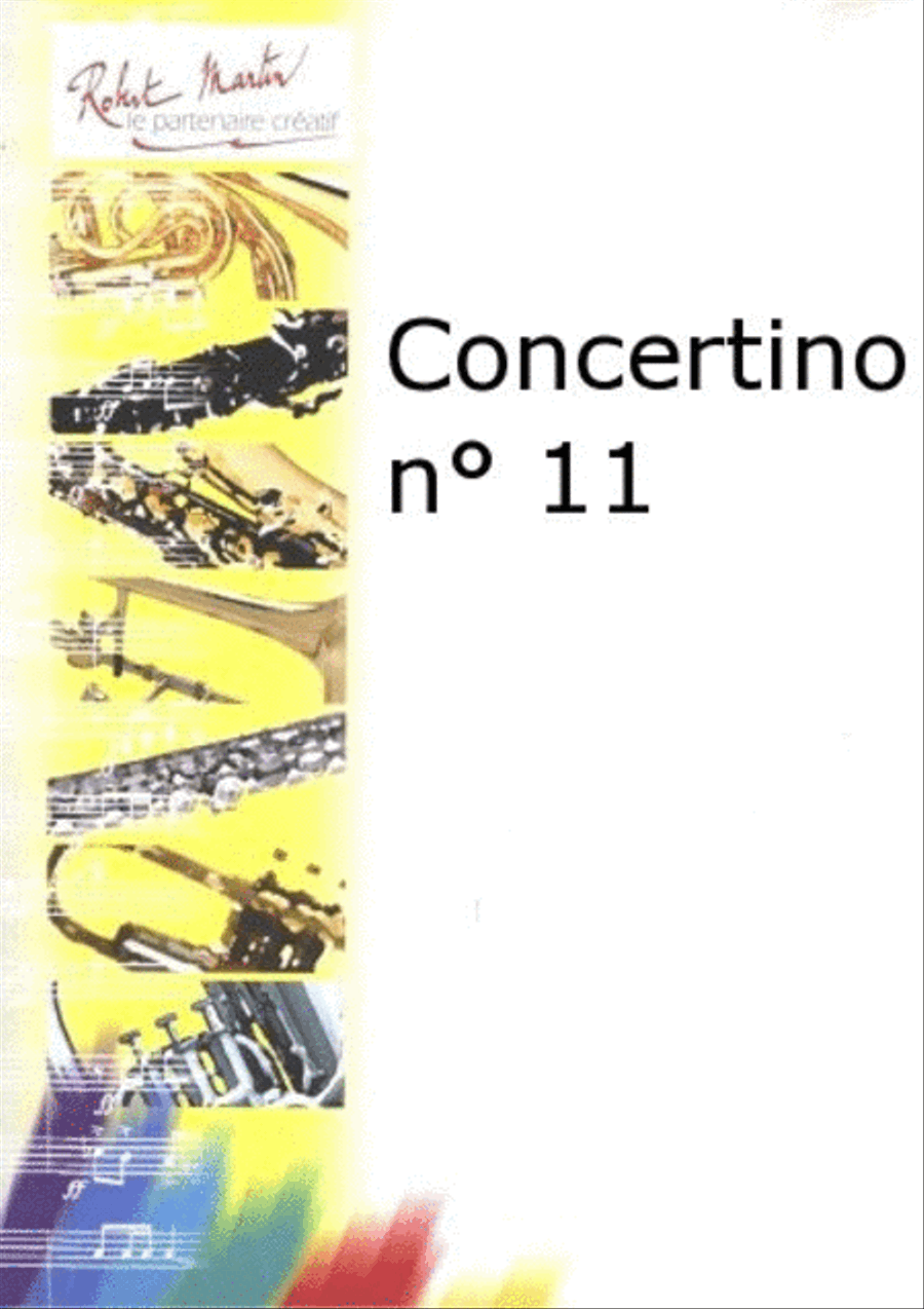 Concertino n°11 Piano Accompaniment scores gallery preview page 1