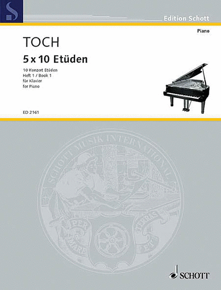 10 Concert Etudes Nos. 1-5, Op. 55