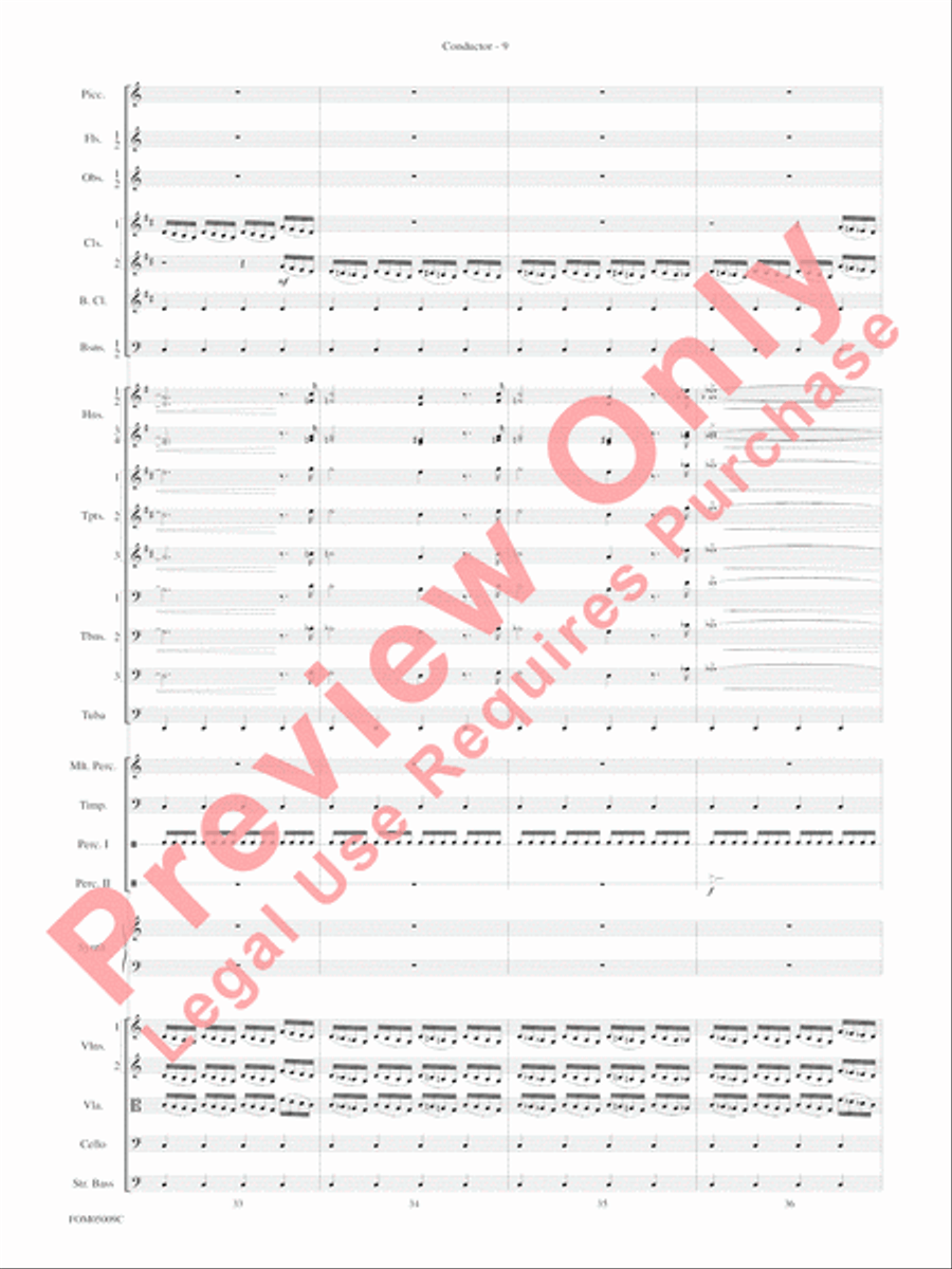 Concert Suite from Star Wars: Episode III Revenge of the Sith Full Orchestra scores gallery preview page 12